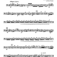 Badinerie - from Orchestral Suite No. 2" - Euphonium BC/TC