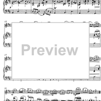 Andante and Allegro from Sonata No. 5 - Score