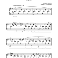 Moonlight Sonata, First Movement, Op. 27, No. 2