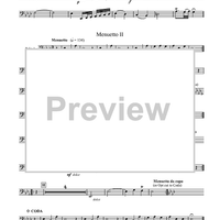 Menuettos I & II (from Divertimento No. 2, K131) - Tuba 1