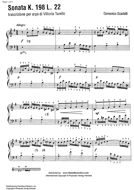 Sonata e minor K198