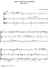 Trio Sonata in C major, movt. 3  - BWV1037 - Score
