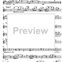 Preludij st. 2 za Burlesko - E-flat Alto Saxophone
