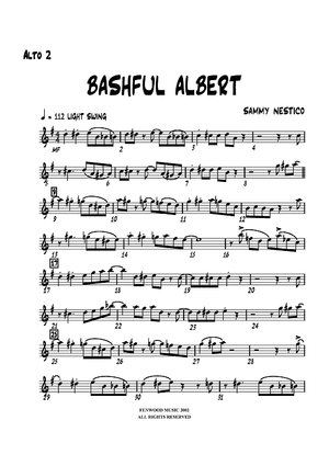 Bashful Albert - Alto Sax 2