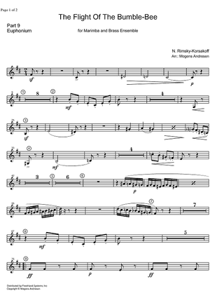 The Flight of the Bumble-Bee from "The Tale of Tsar Sultan" - Euphonium