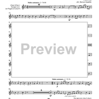 Spiritus Sanctus - Choir II Part 1, Trumpet in C (or Flugal/Cornet)