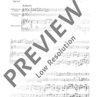 Trio Sonata E major - Score and Parts