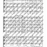 Bei Tag und Nacht - Choral Score