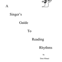 A Singer's Guide to Reading Rhythms