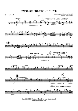 English Folk Song Suite - Euphonium 1 BC/TC