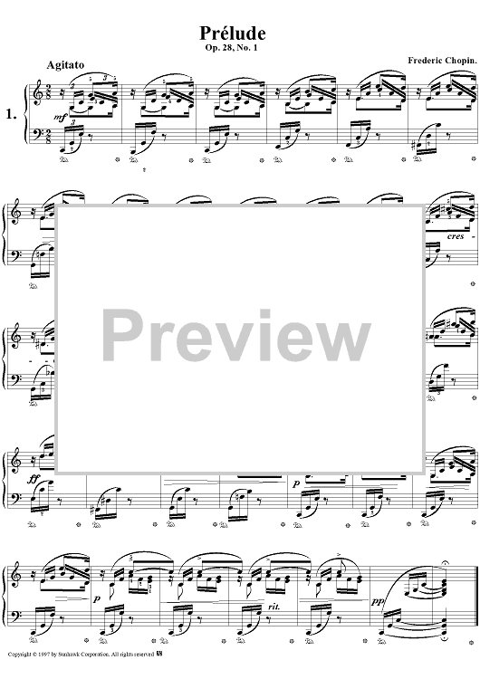 Prelude, Op. 28, No. 1 in C Major