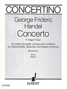 Concerto F Major - Score