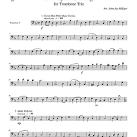 Four Hymn Settings - Trombone 3