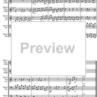 Prelude and Fugue F Major BWV 856 - Score