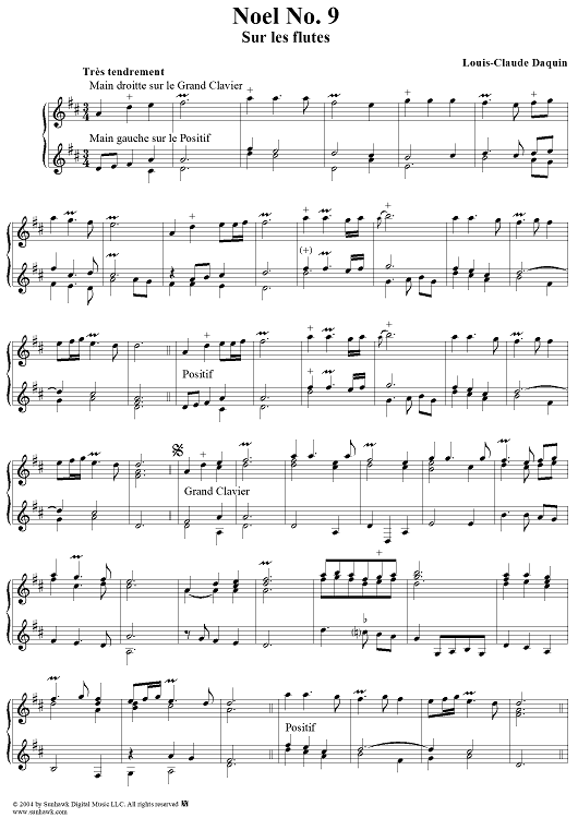Noel No. 9 - Sur les flutes