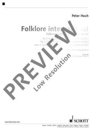 Folklore international - Performance Score