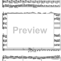 Quattro pezzi (Four Pieces) Op.89 - Score