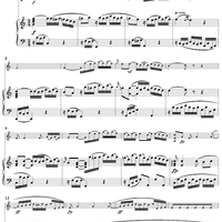 Violin Sonata in C Major, K56 - Piano Score