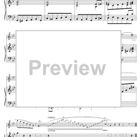 Prelude g minor - Score