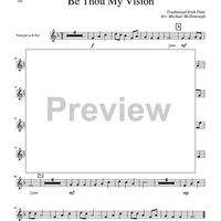 Be Thou My Vision - B-flat Trumpet