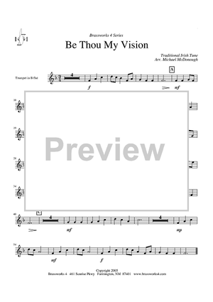 Be Thou My Vision - B-flat Trumpet