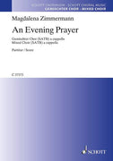 An Evening Prayer - Choral Score