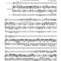 Aria (from Cantata No. 1) - Harpsichord Score