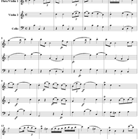 Trio in C Major Op. 3, No. 2 - Score