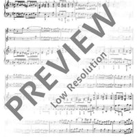 Suite D minor - Score and Parts