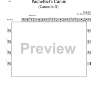 Pachelbel's Canon - Trombone