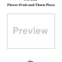 Flower-Fruit-and-Thorn-Pieces (Blumen-Frucht-und-Dornstücke), op. 82 - No. 3. Serena