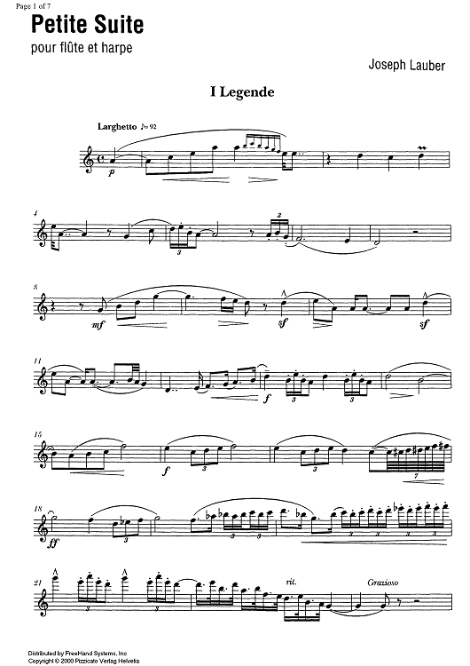 Petite Suite - Flute