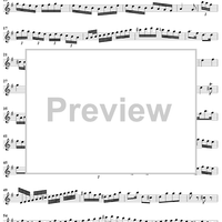 Sonata No. 3 in G major - Flute