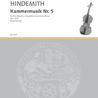 Chamber music No.5 - Score and Parts