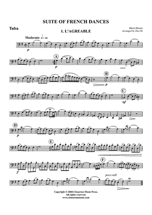 Suite of French Dances - Tuba