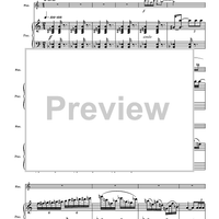 Concerto for Piccolo and Piano - Piano Score