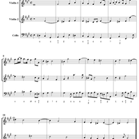 Trio Sonata in E major, op. 2, no. 10