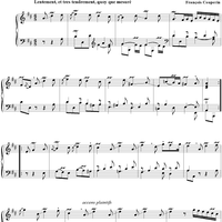Harpsichord Pieces, Book 3, Suite 14, No. 1: Le Rossignol  en amour