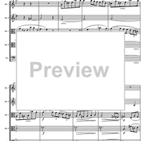 String Quintet a minor Op.91 - Score