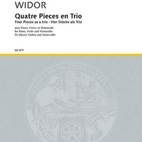 Four Pieces as a trio - Set of Parts