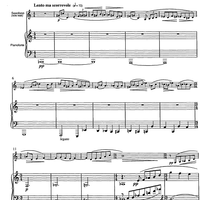 Arioso e Burlesca - Score