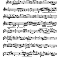 Three Pieces for Violin and Piano. No. 3. Melody - Violin