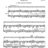 Sonata No. 2 "Tasting Love" - Piano Score