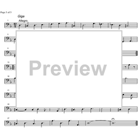 Sonata d minor Op. 2 No. 3 RV14 - Bass