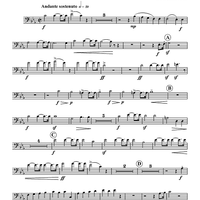 Trauermarsche, Op. 55 - Trombone 1