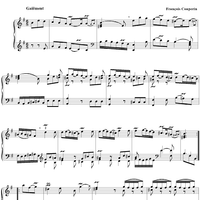 Harpsichord Pieces, Book 4, Suite 21, No.2:  La Bondissante