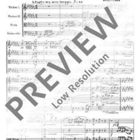 String Quartet Ab major in A flat major - Full Score