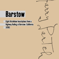 Barstow - Full Score