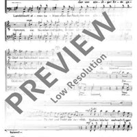 Alte Landsknechte - Choral Score