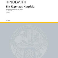 Ein Jäger aus Kurpfalz - Score